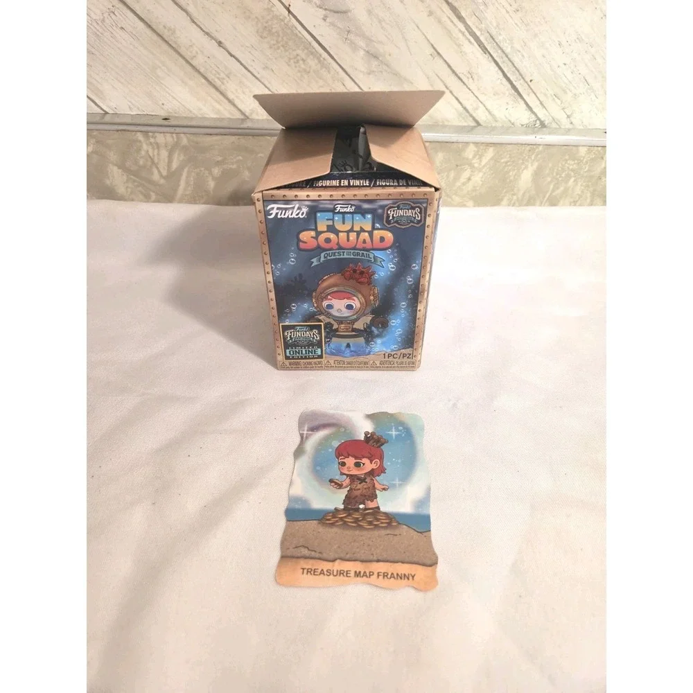 Fun Squad Funko Fundays 2026 Quest of the Grail 2000 Piece Treasure Map Franny